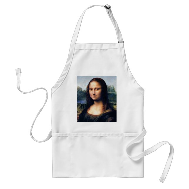 Mona Lisa by Leonardo Da Vinci Standard Apron (Front)