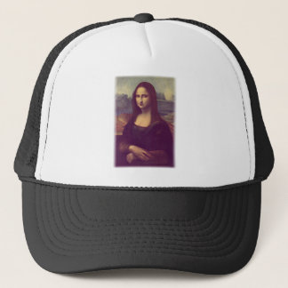MONA LISA by Leonardo Da Vinci Trucker Hat