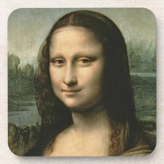 Mona Lisa, c.1503-6 Coaster (Front)