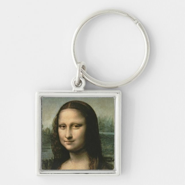Mona Lisa, c.1503-6 Key Ring (Front)