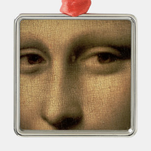 Mona Lisa, c.1503-6 Metal Ornament