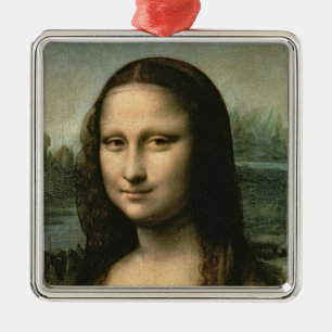 Mona Lisa, c.1503-6 Metal Tree Decoration