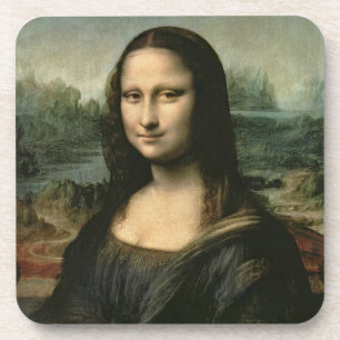 Mona Lisa, c.1503-6 (oil on panel) Coaster