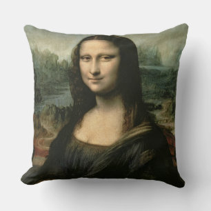 Mona Lisa, c.1503-6 (oil on panel) Cushion