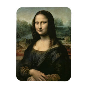 Mona Lisa, c.1503-6 (oil on panel) Magnet