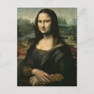 Mona Lisa, c.1503-6 Postcard