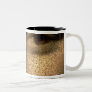 Mona Lisa, c.1503-6 Two-Tone Coffee Mug