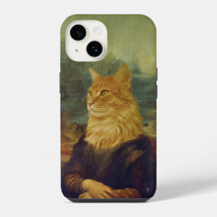 Mona Lisa Cat iPhone 14 Case