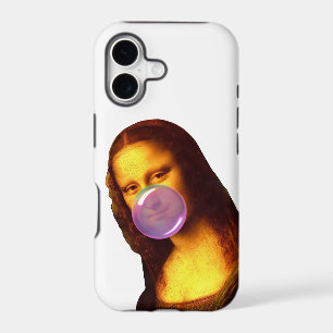 Mona Lisa Chewing gum Bubble