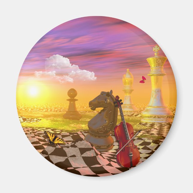 Mona Lisa da vinci surrealism Magnet (Front)