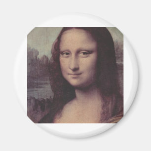 Mona Lisa Face Magnet