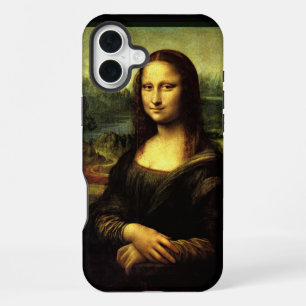 Mona Lisa, famous painting, iPhone 16 Plus Case