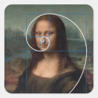 Mona Lisa Fibonacci Spiral Gold Ratio