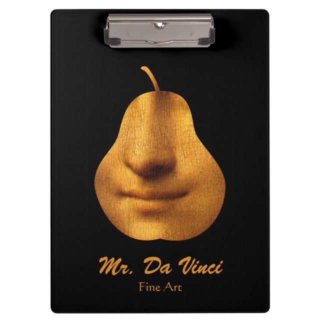 MONA LISA Fine Art Teacher Artist Custom Clipboard (Front)
