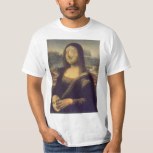 Mona Lisa Funny Face T-Shirt