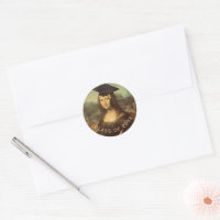 Mona Lisa Graduation Grad Cap