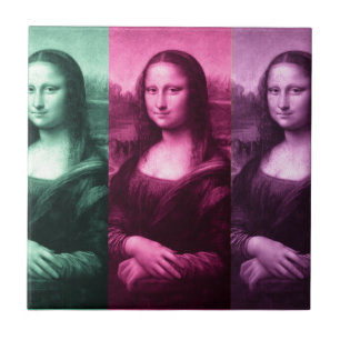 Mona Lisa Green Pink Purple Ceramic Tile