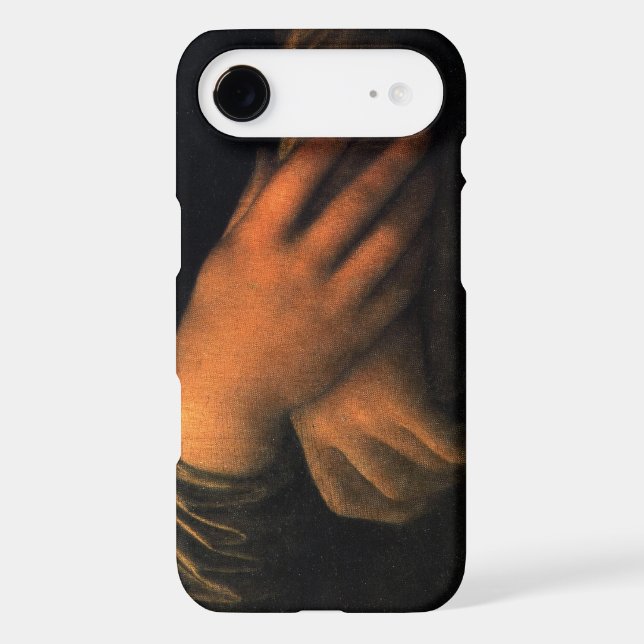 Mona Lisa - hands Case-Mate iPhone Case (Back)