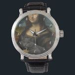 Mona Lisa Holding Elegant Grey Cat                 Watch<br><div class="desc">Mona Lisa Holding Elegant Grey Cat                                

 

 

, cat mona lisa parody,  renaissance cat art,  classic painting remix,  famous artwork humour,  leonardo style portrait,  grey cat lover,  vintage art aesthetic,  museum inspired gift,  funny art print,  historical art mashup cat</div>