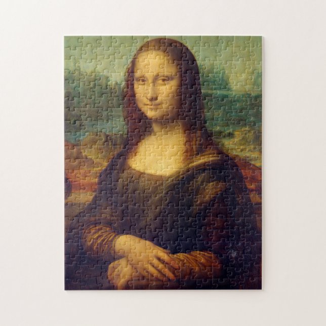 Mona Lisa Jigsaw Puzzle (Vertical)