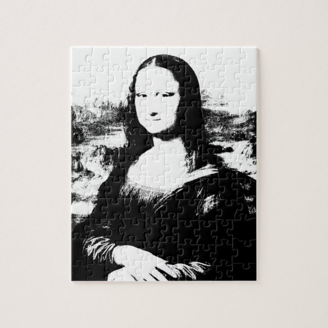 Mona Lisa Jigsaw Puzzle (Vertical)