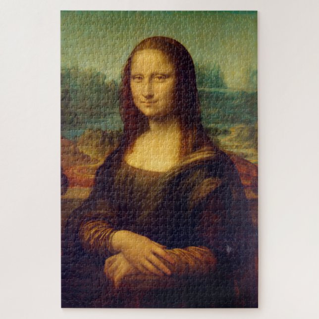 Mona Lisa Jigsaw Puzzle (Vertical)