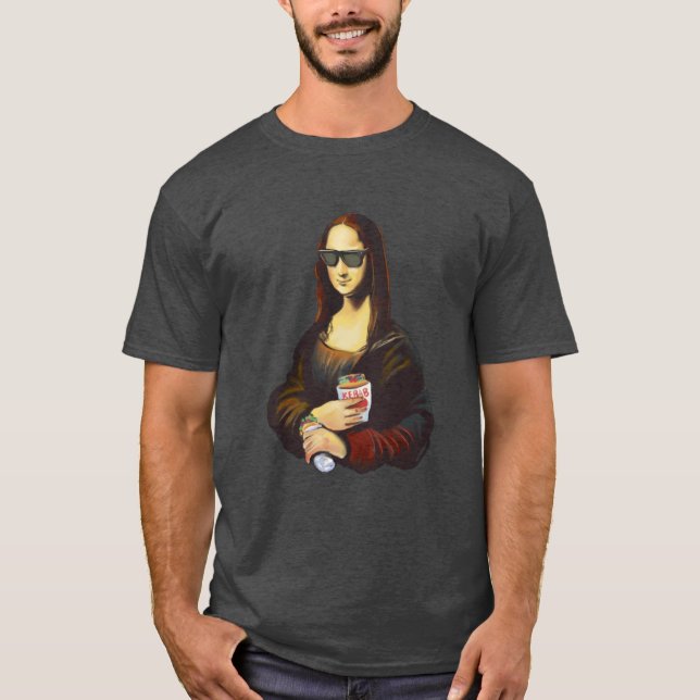 Mona Lisa Kebob T-Shirt (Front)
