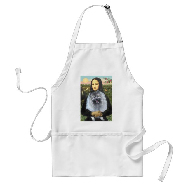 Mona Lisa - Keeshond (F) Standard Apron (Front)