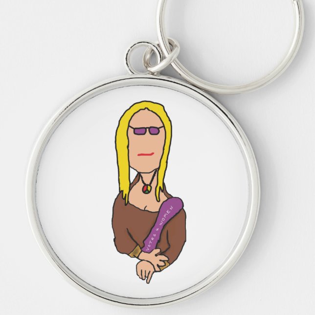 Mona Lisa Key Ring (Front)