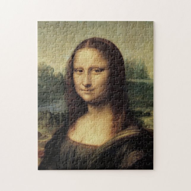 Mona Lisa La Gioconda by Leonardo da Vinci Jigsaw Puzzle (Vertical)