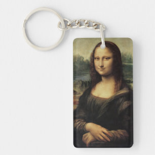 Mona Lisa La Gioconda by Leonardo da Vinci Key Ring
