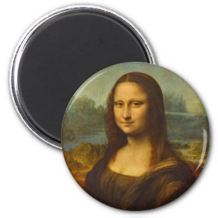 Mona Lisa, La Joconde,1503 by Leonardo da Vinci Magnet