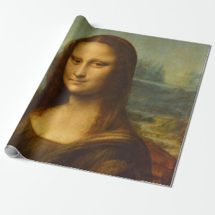 Mona Lisa, La Joconde,1503 by Leonardo da Vinci Wrapping Paper