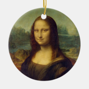 Mona Lisa - Leonardo da Vinci Ceramic Ornament