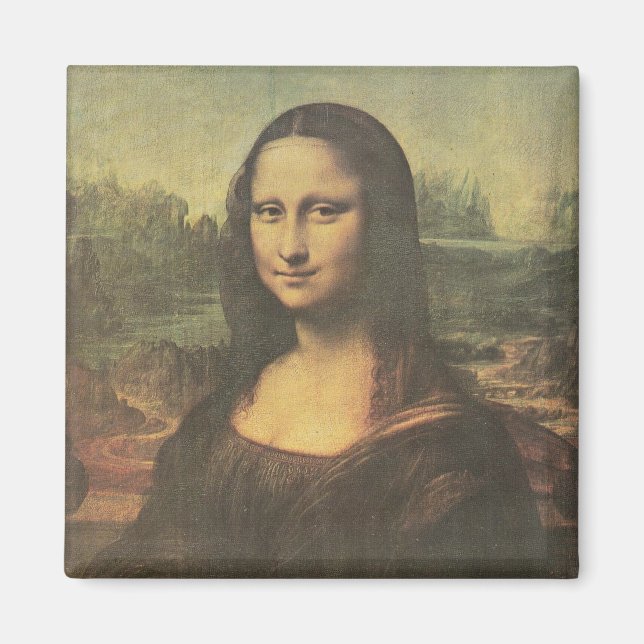 Mona Lisa Leonardo da Vinci Fine Art Magnet (Front)
