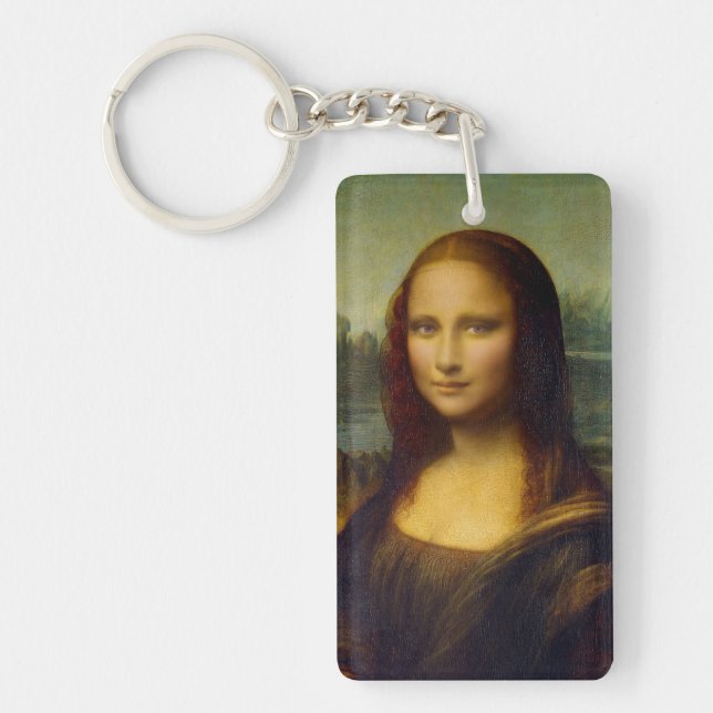 Mona Lisa Leonardo da Vinci  Key Ring (Front)