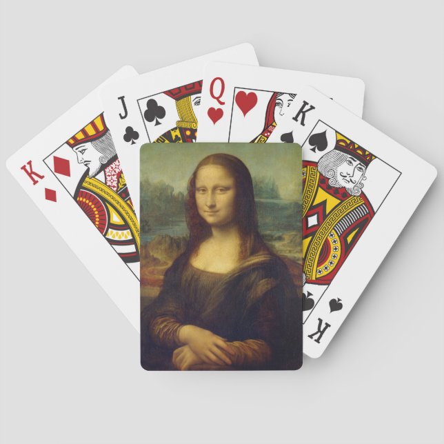 Mona Lisa | Leonardo da Vinci Playing Cards (Back)