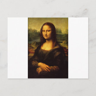 Mona Lisa - Leonardo Da Vinci Postcard