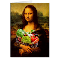 Mona Lisa Loves Vegetables