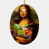 Mona Lisa Loves Vegetables