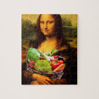 Mona Lisa Loves Vegetables