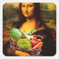Mona Lisa Loves Vegetables