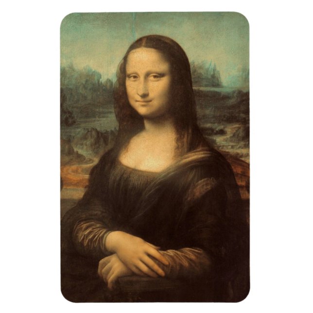 Mona Lisa Magnet (Vertical)