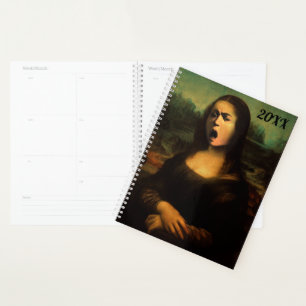 Mona Lisa Medusa Caravaggio Planner