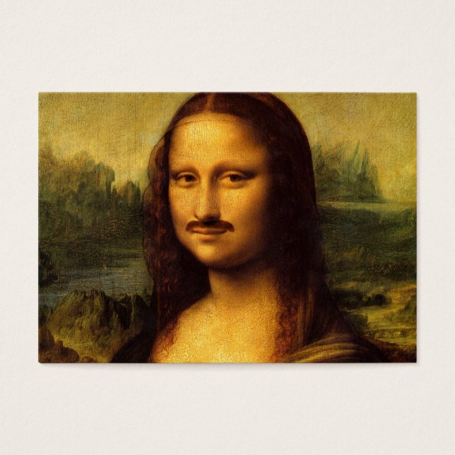 mona lisa moustache (Front)