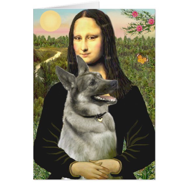 Mona- Lisa - Norwegian Elkhound (Front)