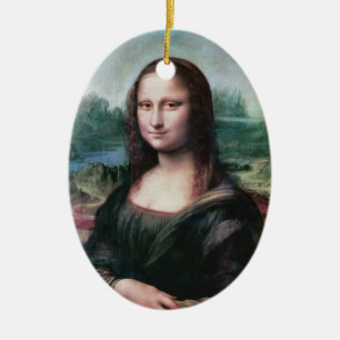 Mona Lisa ornament