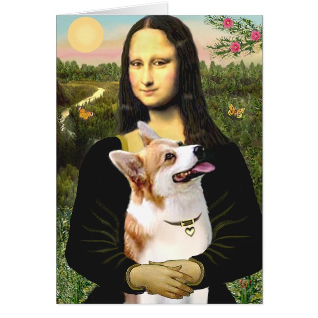 Mona Lisa - Pembroke Welsh Corgi 7b (Front)