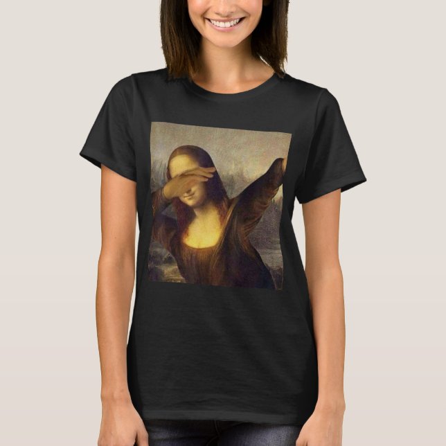 Mona Lisa Polka Dot T-Shirt (Front)