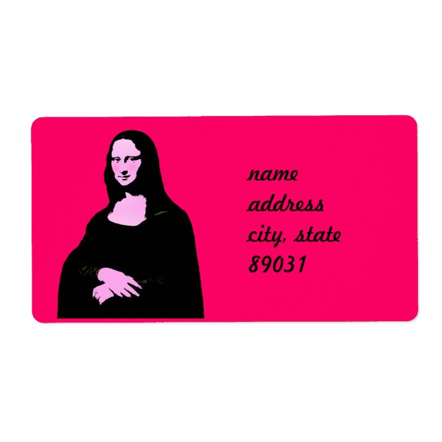 Mona Lisa Pop Art  (Front)